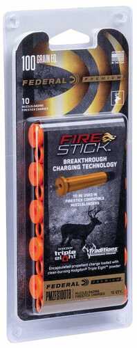 Federal FireStick Compatible With Traditions NitroFire Rifle 50 Cal 80 Gr